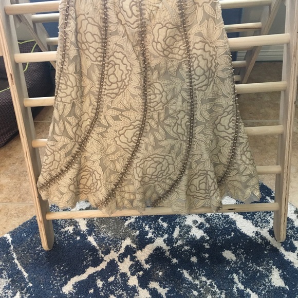 Lafayette 148 New York Beaded Skirt - Picture 3 of 3